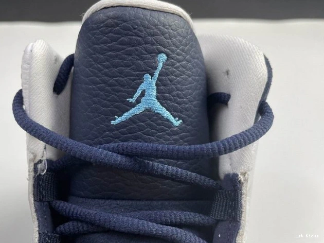 1st Kicks 690 Air Comfortable Powder Jordan Blue 13 Dark 414571- 1121